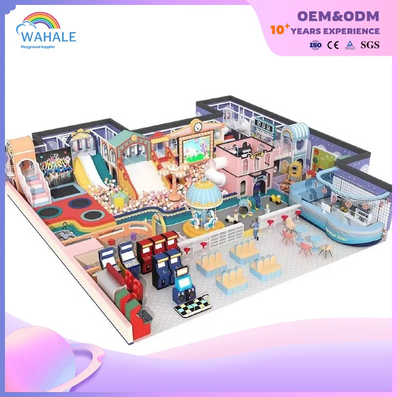 Mall Indoor Fantasy Castle Theme Customized Children's Soft Playground Equipment Wholesale