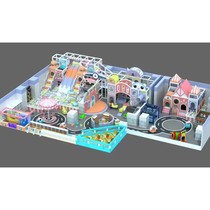 Mock castle playhouse
