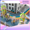 Sales Center Outdoor Forest Theme Customized Wooden Playground Children Escape Slide Park