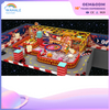 Sales Center Indoor Red Palace Theme Custom Soft Decoration Children's Playground Equipment Dealer
