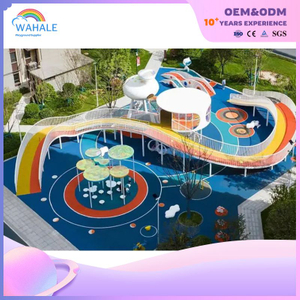 Rainbow Theme Customized Children's Outdoor Space Theme Playground Equipment Supplier