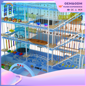 Color Steel Flexible Custom Outdoor Children's Sports Crossing Playground Equipment Suppliers