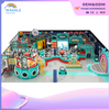 Early Education Center Indoor Green Machine Theme Customized Soft Decoration Children's Sports Playground