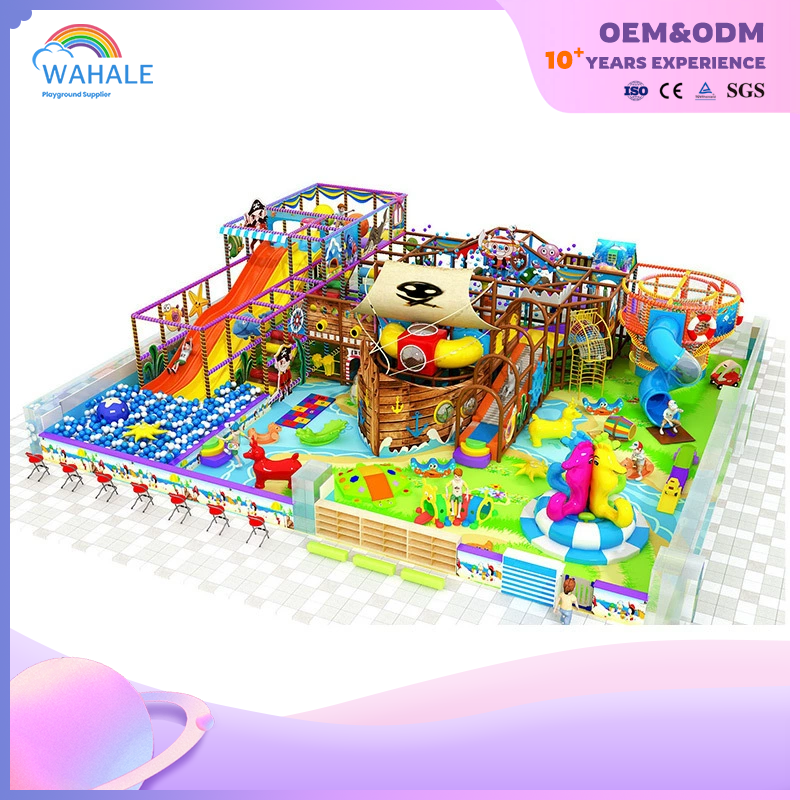 Mall Indoor Macaron Color Custom Soft Outfit Physical Training Children Playground Equipment Dealer