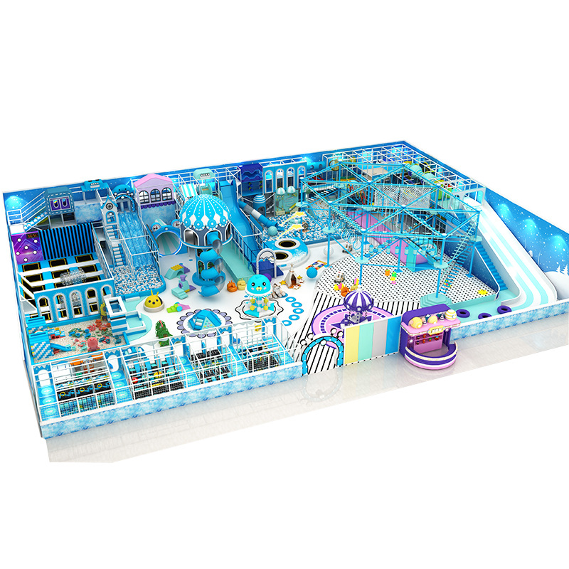 Blue indoor expansion Park