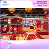 Red New Year Theme Customized Children's Indoor Soft Playground Equipment Wholesale