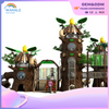 Park Outdoor Forest Theme Customized Children's Obstacle Avoidance Playground Equipment Supplier