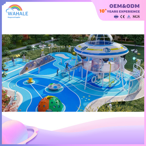 Scenic Spot Outdoor Flying Saucer Shape Children's Playground Customized Children's Space Theme Amusement Equipment Dealer