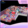 150 Square Meters Indoor Red Castle Custom Playground Children's Color House Modeling Playground Equipment
