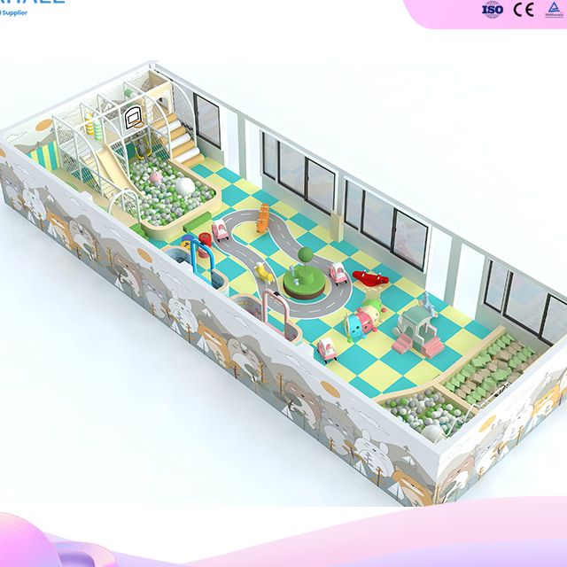 Healing-Themed Children's Playground | Interactive Role-Play & Ball Pool | Compact Design for Hospitals & Malls | High ROI Startup Solution