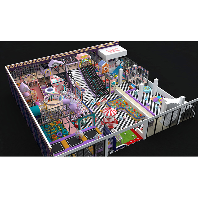 Bestselling Macaron Playground (Saudi) - High-Profit Entertainment Center Manufacturer