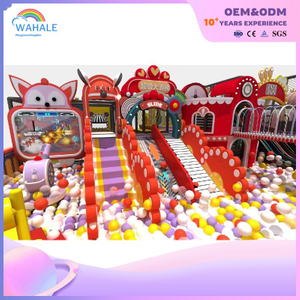 Animal Castle Series Children's Amusement Park Customized Indoor Children's Interactive Playground Facilities