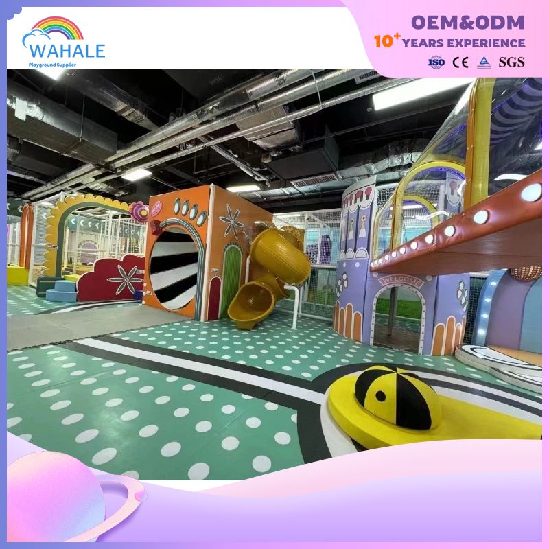 Mall Indoor Children's Toys Town Theme Customized Playground Children's Indoor Playground Wholesale