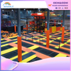 Macaron Color Custom Indoor Children's Trampoline Park Children's Parkour Escape Playground Facilities