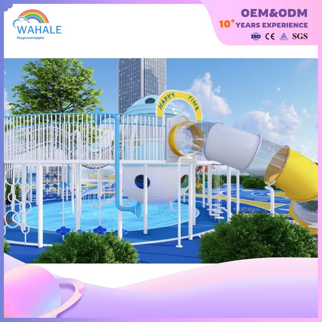 Children's outdoor park amusement facilities Non-powered park large slide playground equipment