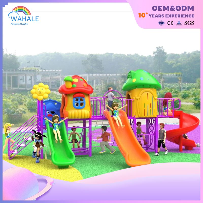 New Color Outdoor Children's Playground Equipment Children's Outdoor Garden Amusement Wholesale