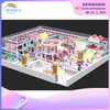 Purple Fantasy Indoor Children's Playground Custom Cartoon Style Amusement Park Equipment