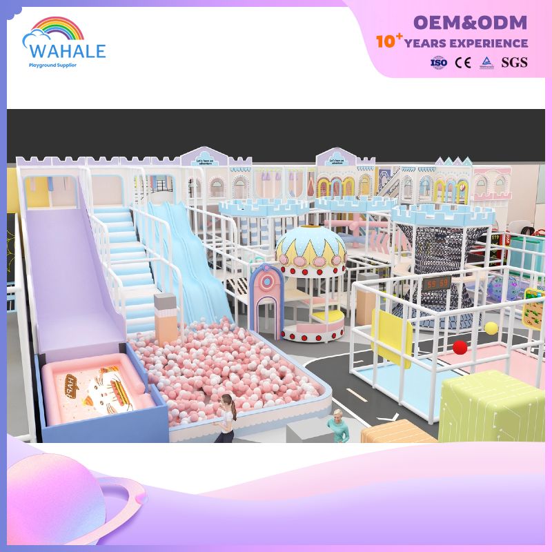 Children's Indoor Physical Training Trampoline Park Playground Equipment Supplier