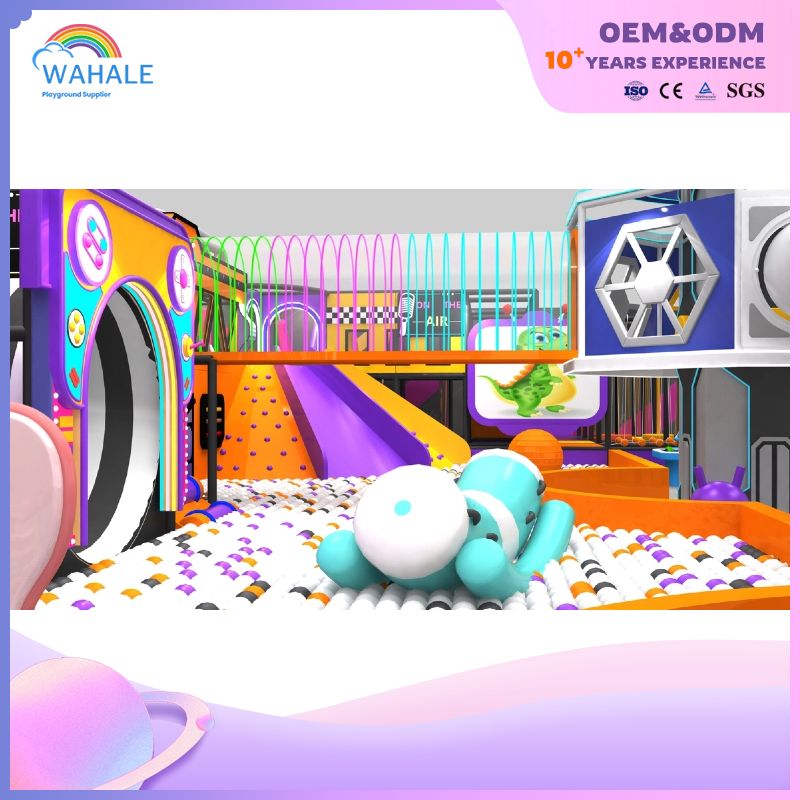 Hip-hop Theme Indoor Playground Customized Children's Video Game Theme Amusement Park Equipment