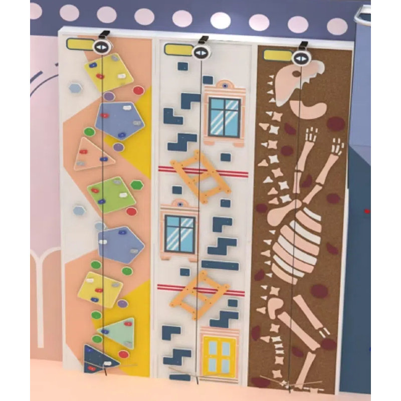 Indoor climbing wall for kids