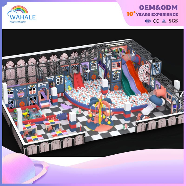 Commercial Indoor Parent-child Interactive Playground Customized Children's Sports Amusement Park Equipment