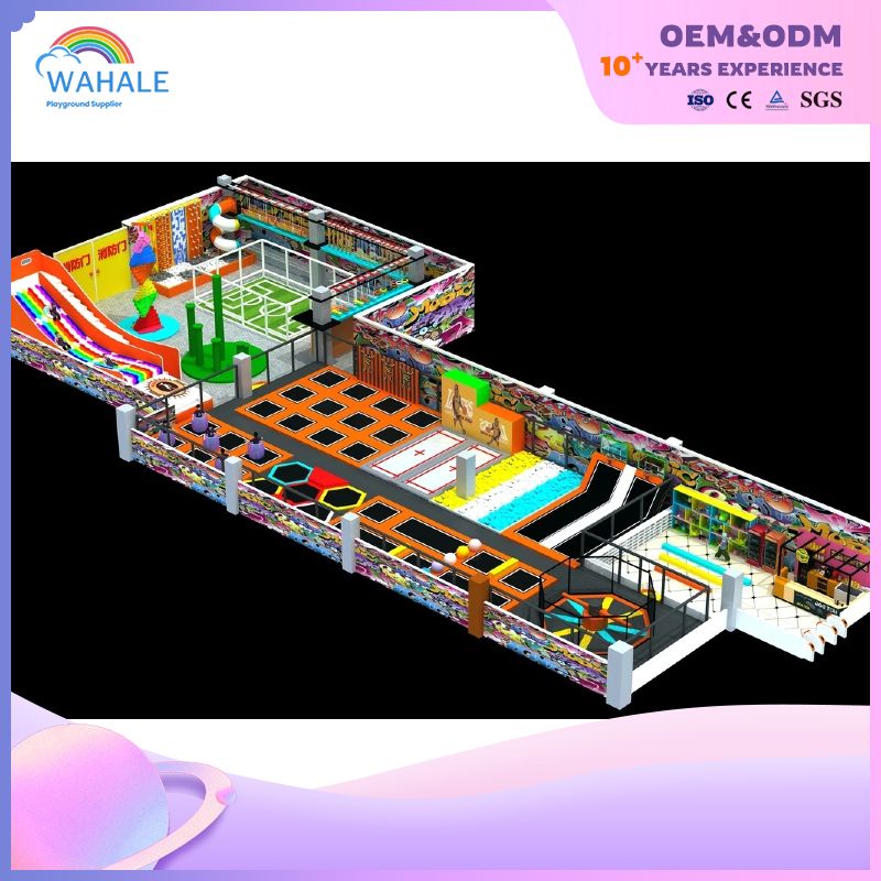 Commercial Indoor Parkour Custom Park Children's Sports Park Commercial Trampoline Park Equipment Wholesale