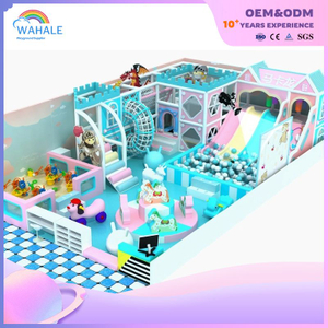 Custom Blue Dream Castle Series Theme Playground Equipment Children's Amusement Wholesale