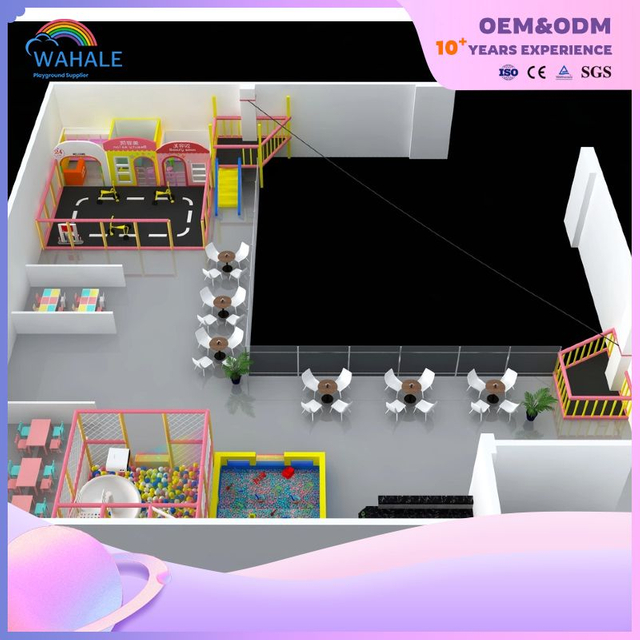Early Education Center Indoor Children's Playground Customized Amusement Park Equipment for Children