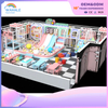 Children's Castle Park Custom Indoor Game Castle Trampoline Park Barrier Crossing Manufacturer