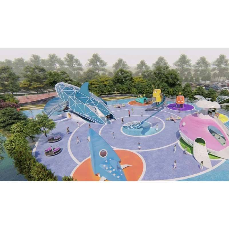 blue whale modeling playground
