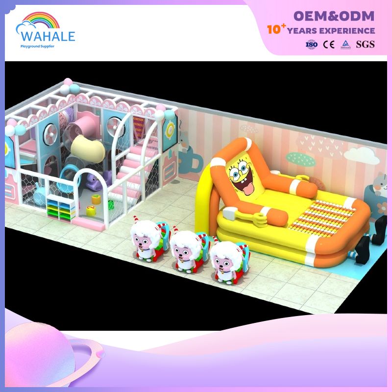 Cartoon Animation Customized Amusement Park Children's Indoor Playground Equipment Wholesale