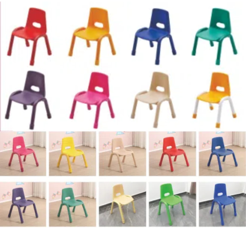 colored plastic chair