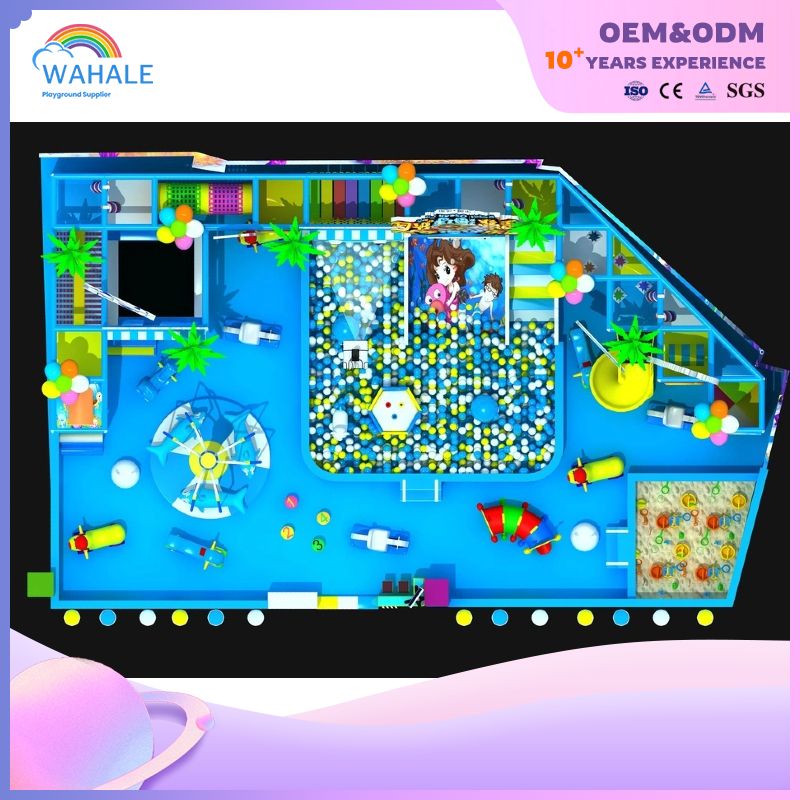 Royal Ocean Park Custom Children's Indoor Playground Equipment Wholesale
