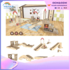 Children's Indoor Oak Multilayer Series Custom Play Equipment Wholesale