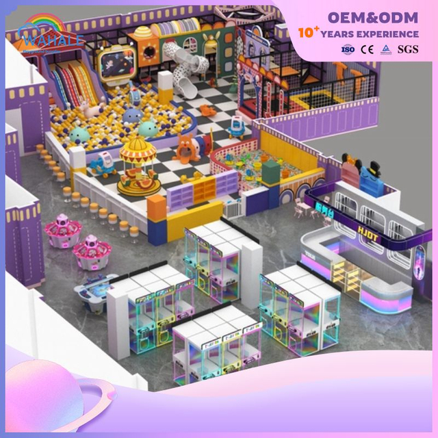 Mall Indoor Children's Circus Theme Playground Customized Children's Sports Facilities Supplier