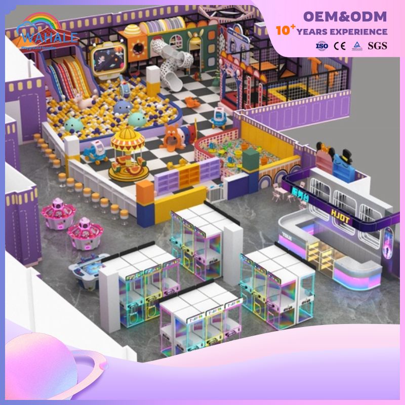 Mall Indoor Children's Circus Theme Playground Customized Children's Sports Facilities Supplier