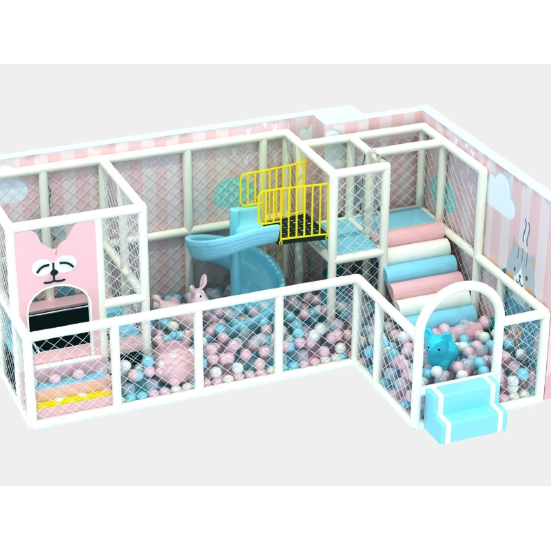 wave slide indoor playground 