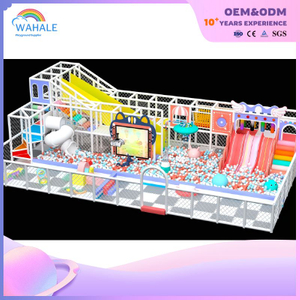 Interactive Games Integrated Commercial Game Center Indoor Soft Playground Equipment for Children And Adults