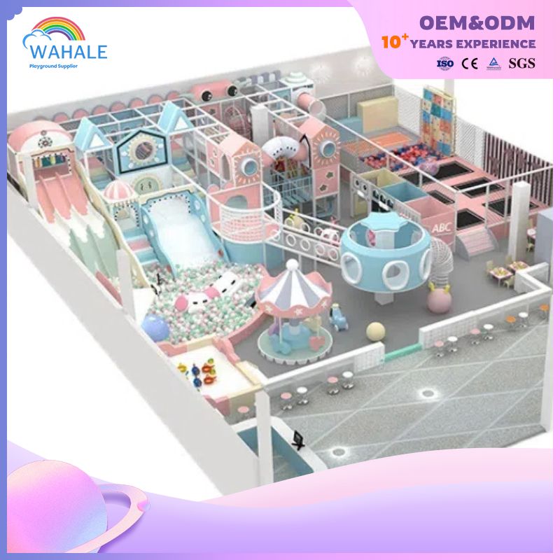 Kindergarten Indoor Soft Decoration Children's Playground Fantasy Theme Customized Parent-child Interactive Playground
