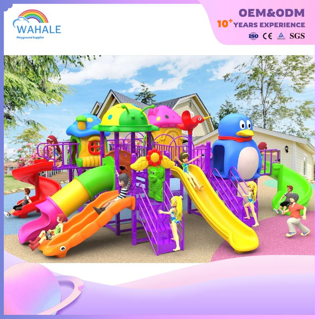 Large-scale Outdoor Cartoon Playground Customized Children's Amusement Park Equipment Wholesale