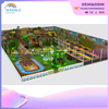 Jungle-themed Children's Amusement Park Adventure Close Indoor Castle Playground Equipment Sales