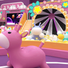 The Children's Playground Includes A Large Lighted Slide/projection Interactive Game/ocean Ball/soft Pack Modeling/maze