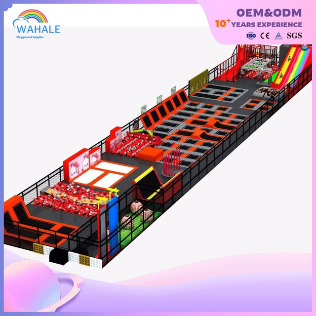 Happy Adventure Park Program Children Indoor Adventure Trampoline Park Manufacturers