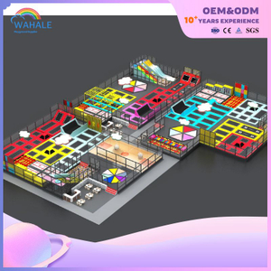New Indoor Adventure Trampoline Park Children's Playground Sports Indoor Park