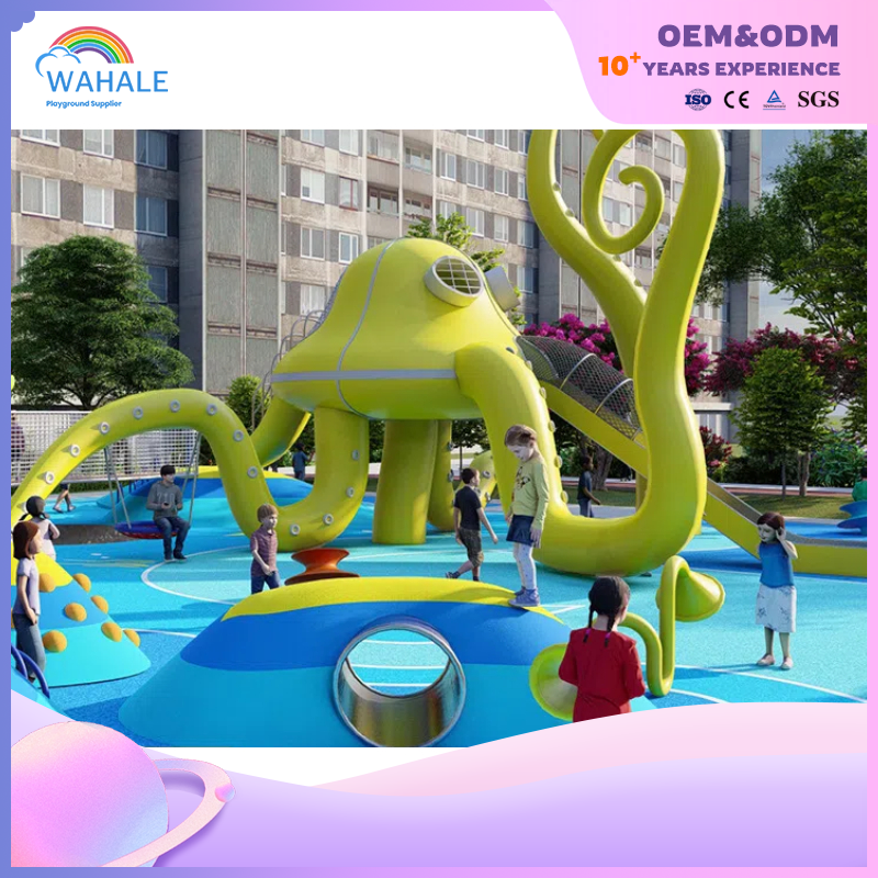 Park Outdoor Space Cartoon Theme Customized Children's Playground Equipment Wholesale
