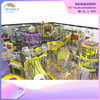 Sales Center Indoor Yellow Space Theme Custom Soft Decoration Children's Playground Equipment Dealer