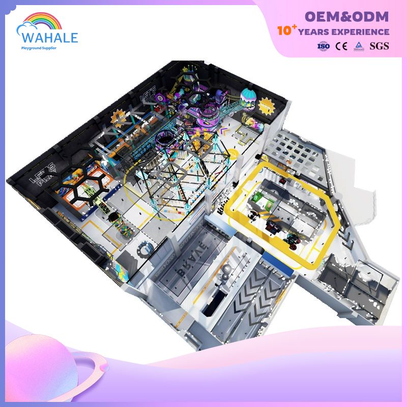 Interplanetary Theme Customized Children's Soft Playground Indoor Physical Training Amusement Park Facilities