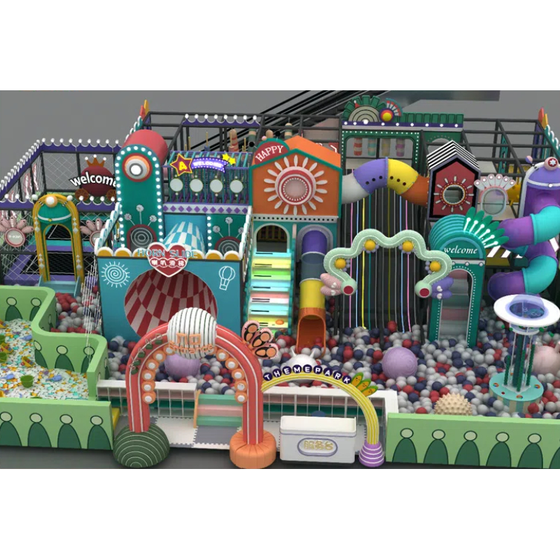 Children's cartoon picture modeling stage