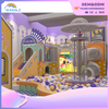 Kindergarten Interior Purple Soft Decoration Castle Theme Customized Playground Equipment Manufacturer
