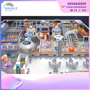 Sales Center Indoor Space Theme Customized Soft Decoration Playground Children's Interstellar Modeling Amusement Facilities